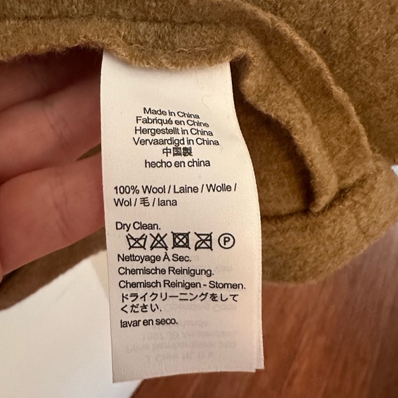 JCREW Daphne topcoat in Italian boiled wool size 14 - Picture 2 of 8